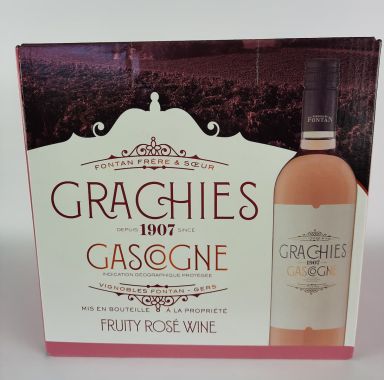 GRACHIES - GASOGNE - FRUITY DRY ROSÉ WINE